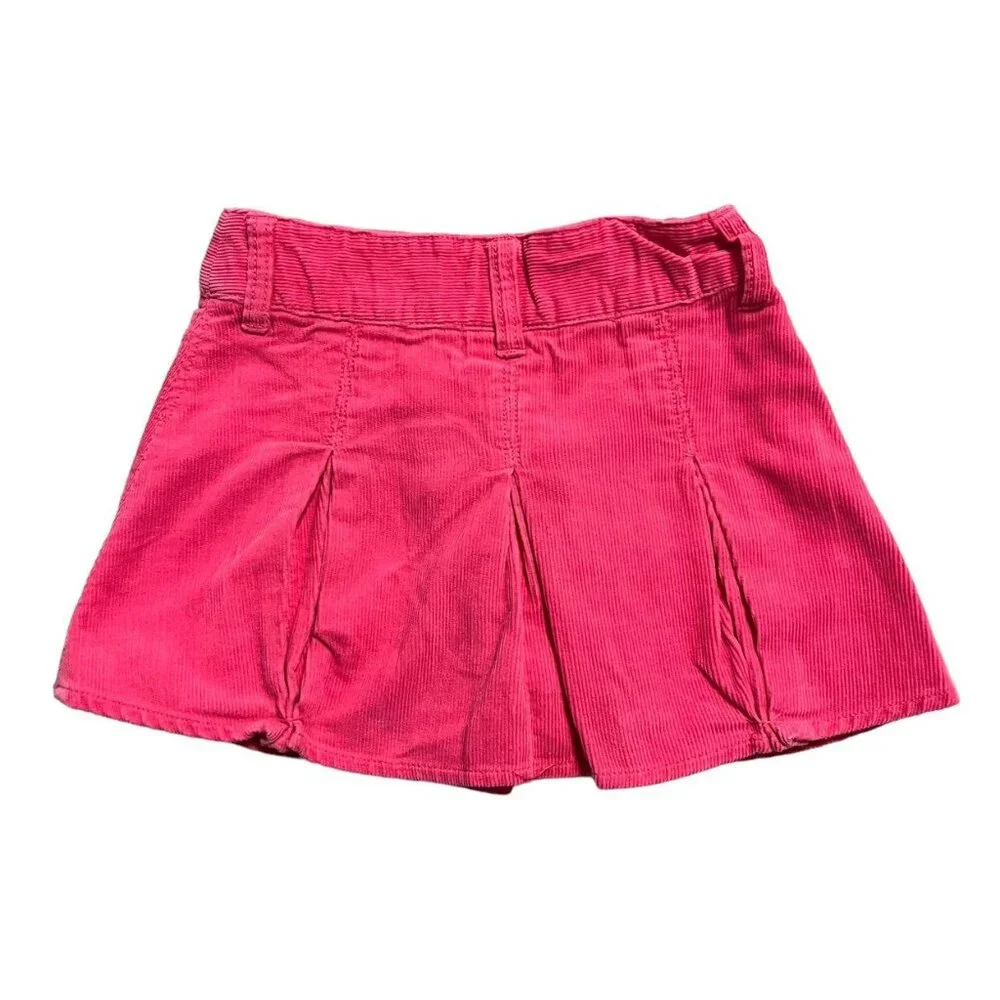 NEW Gymboree 3Y Pink Corduroy Cupcake Skirt